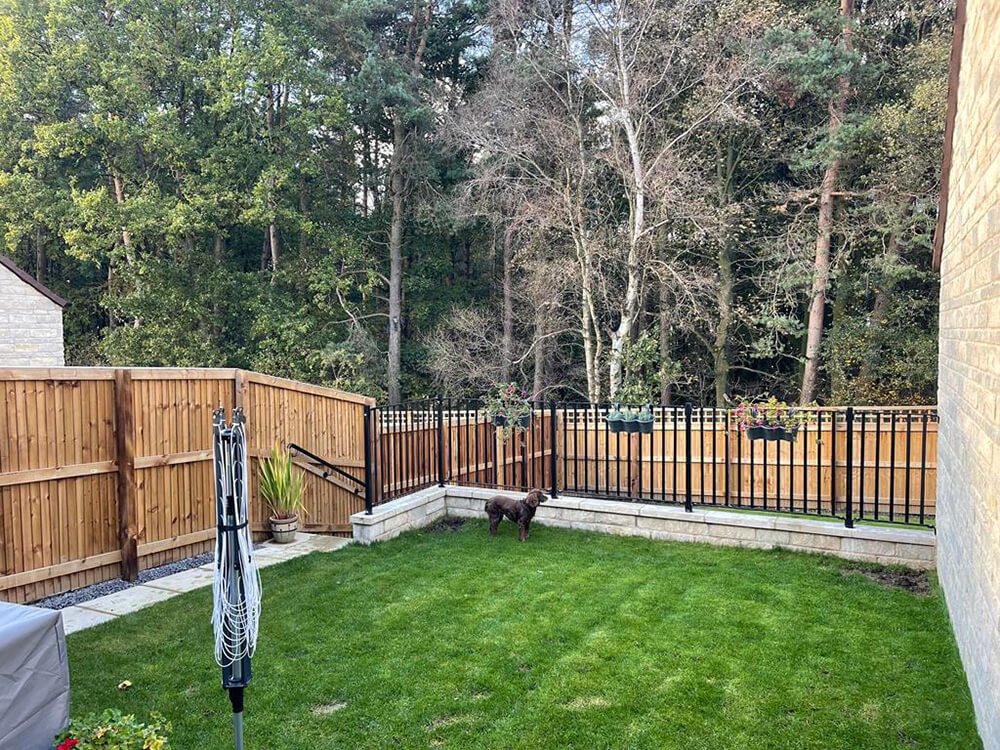 Garden Design Harrogate - Pergola, Seating Area, Raised Beds