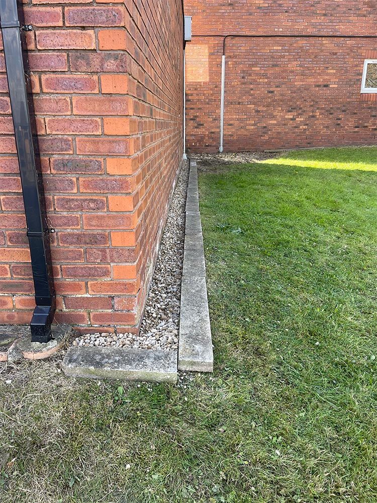 Drainage Ditch Soak Away - Hanover House Bramley